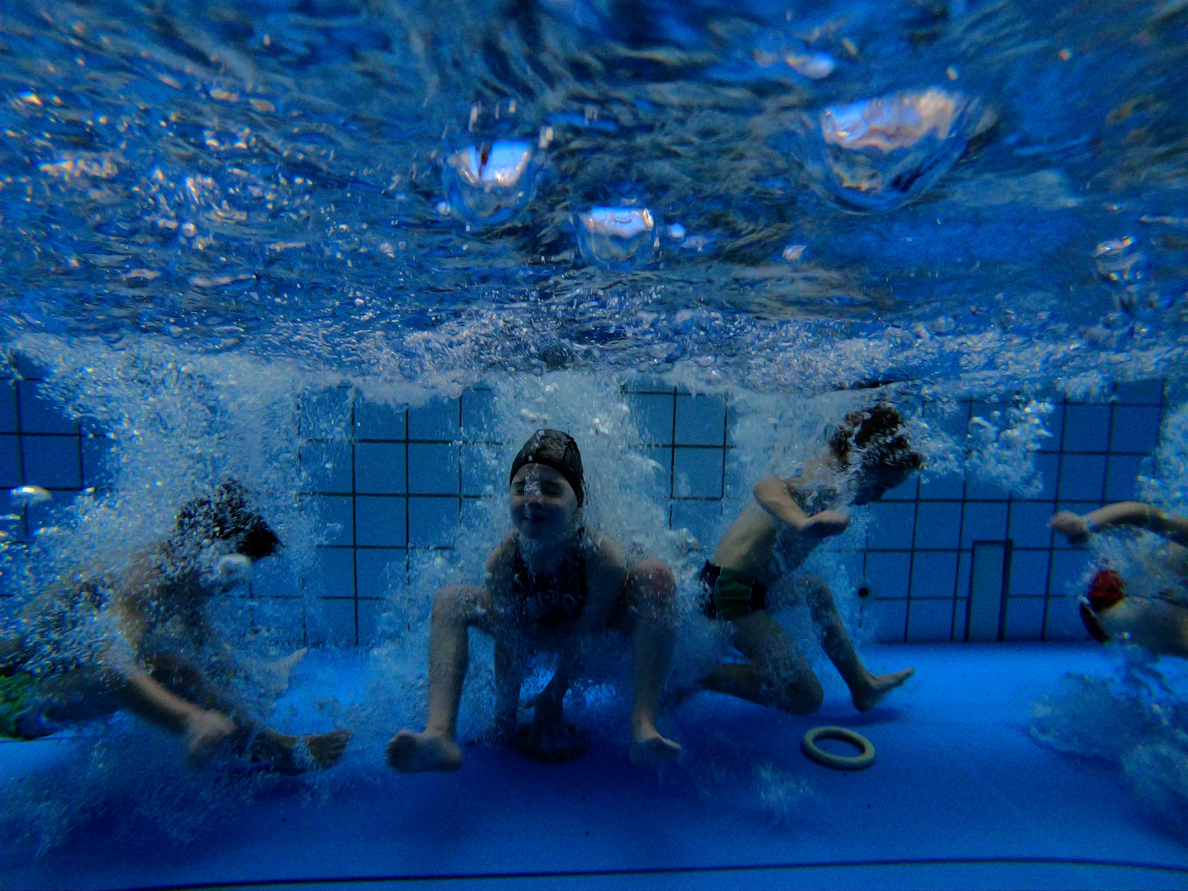 Cours de natation à la piscine